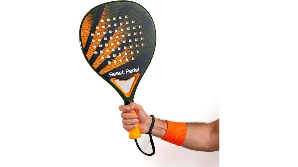 high performance padel racket design