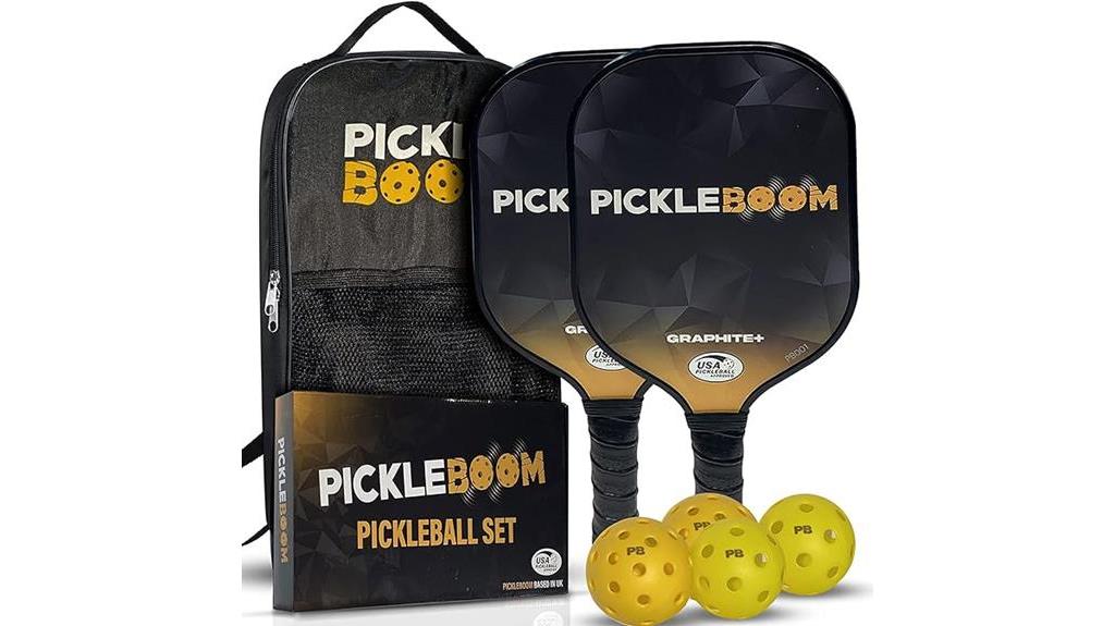 high quality pickleball paddle set