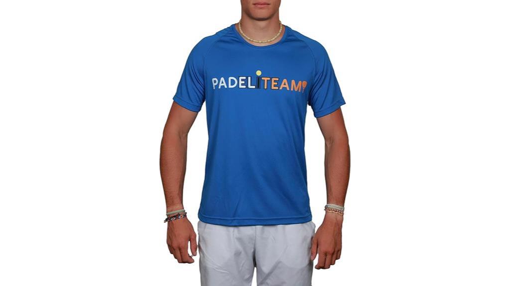men s quick dry padel t shirt