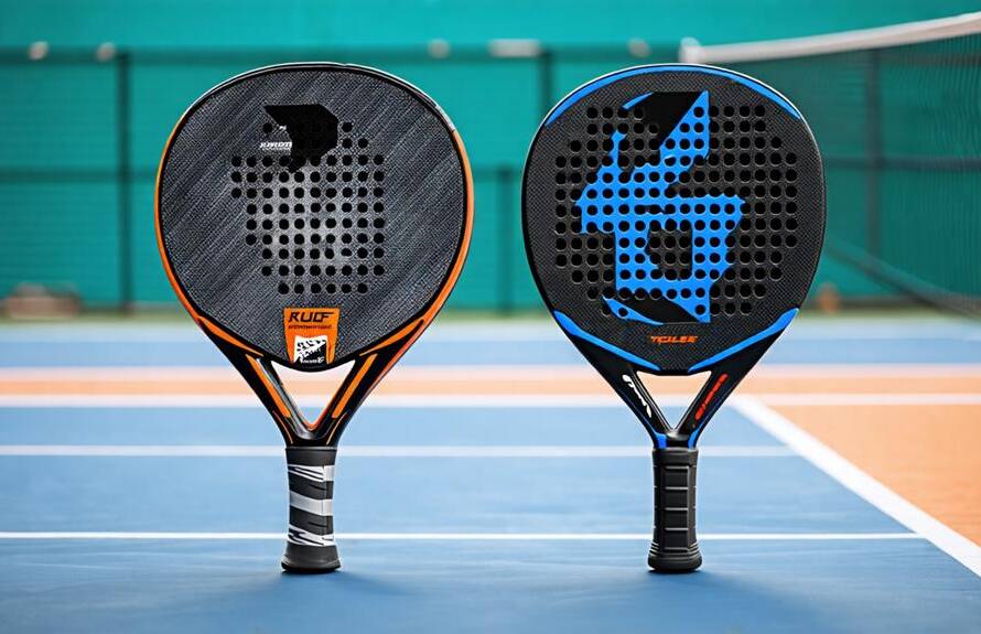 affordable padel rackets quality materials