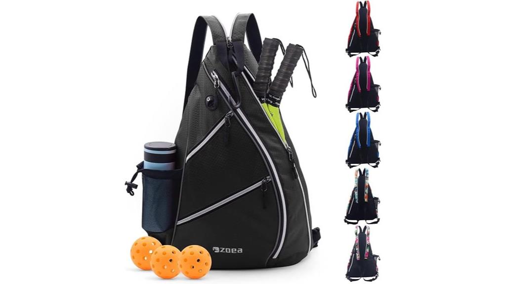 versatile pickleball bag design