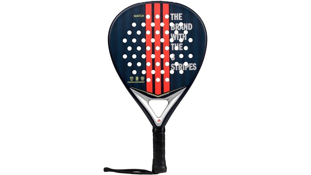 adidas match blue padel racket