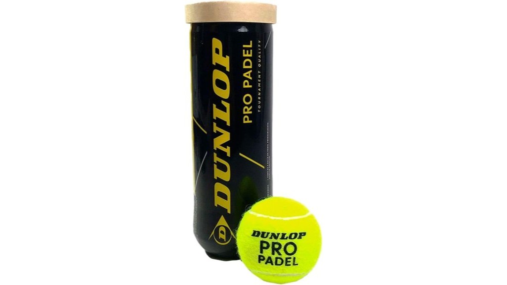 dunlop pro padel balls