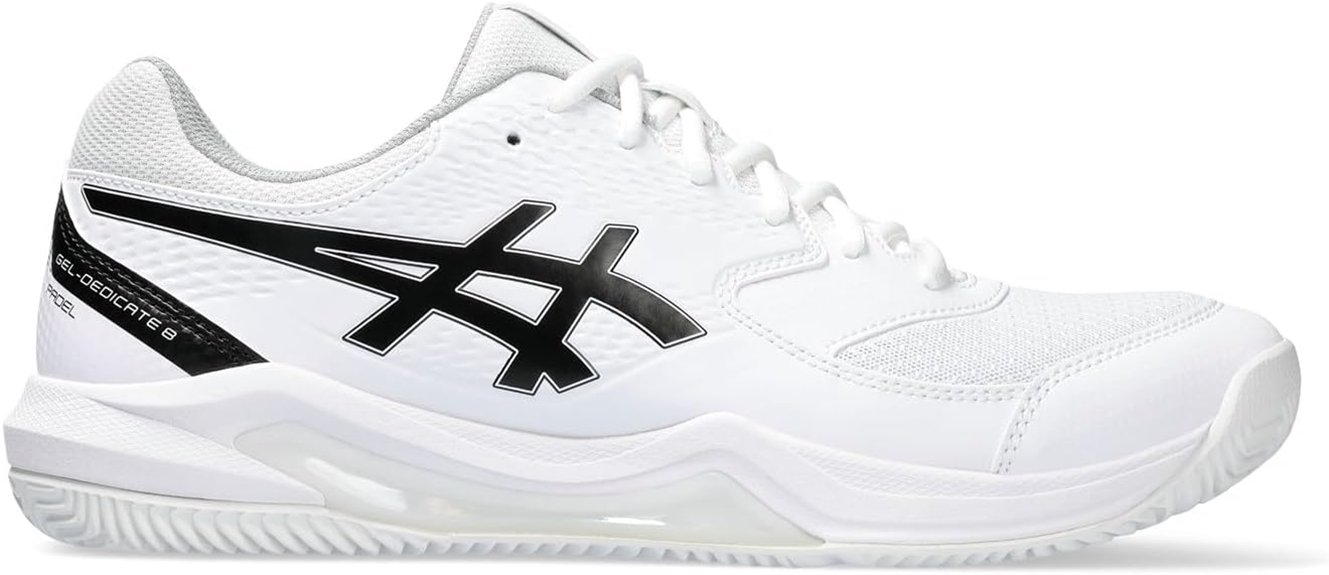 men s asics gel padel trainers