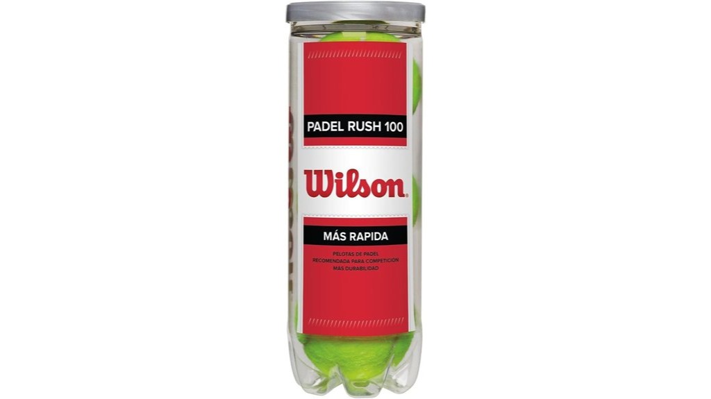 wilson padel rush balls