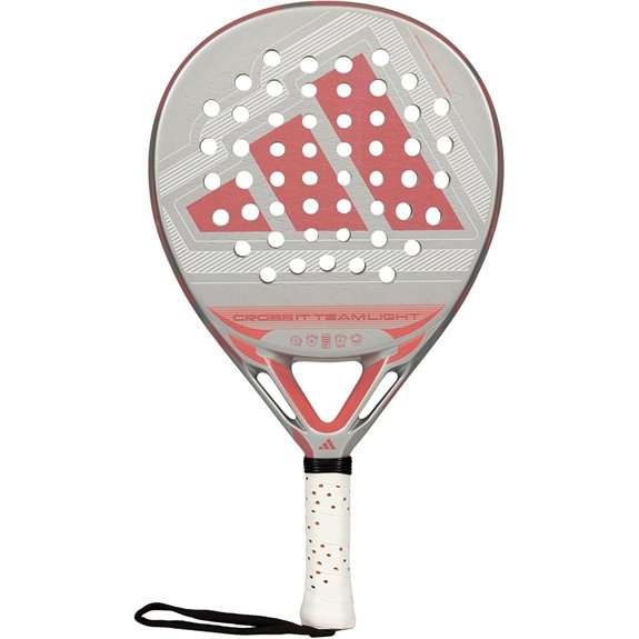 adidas Crossit Team Light 2026 Padel Racket Full Surface White G