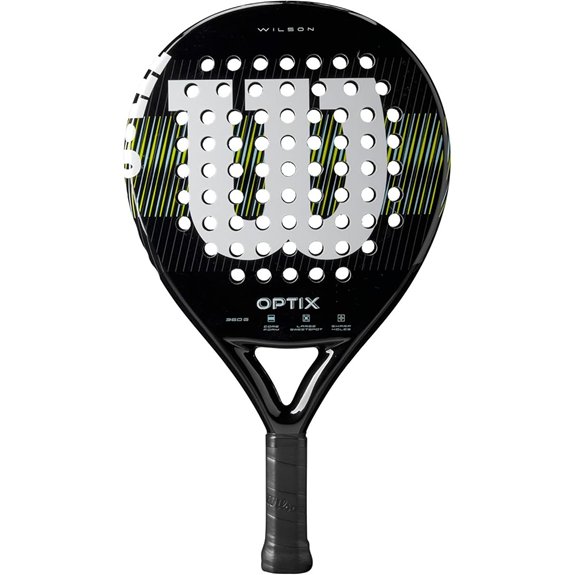 Wilson Optix V1 Padel Racket with Fiberglass Structure