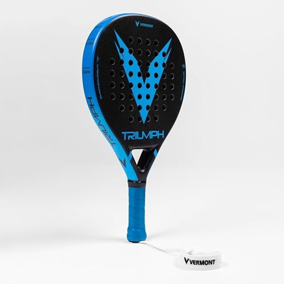 VERMONT Triumph Premium Padel Racket - Carbon Fibre