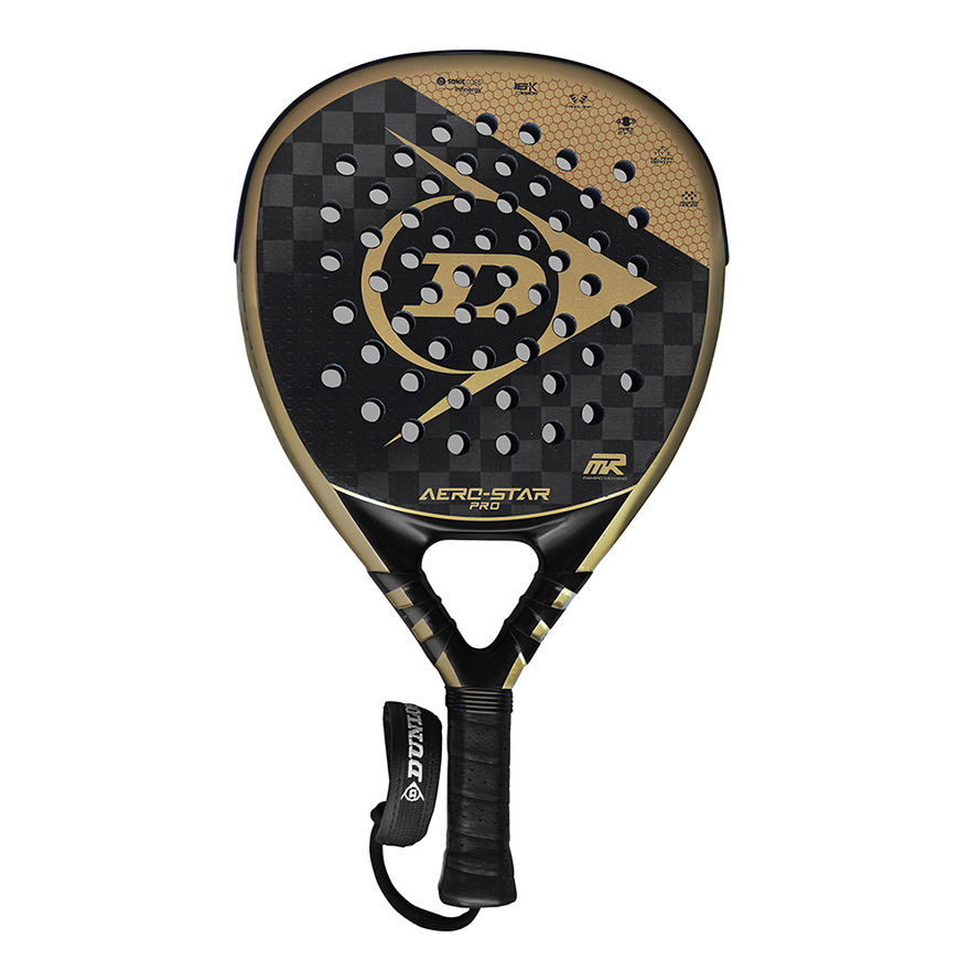 Dunlop Aero-Star Pro 2025 padel racket front view