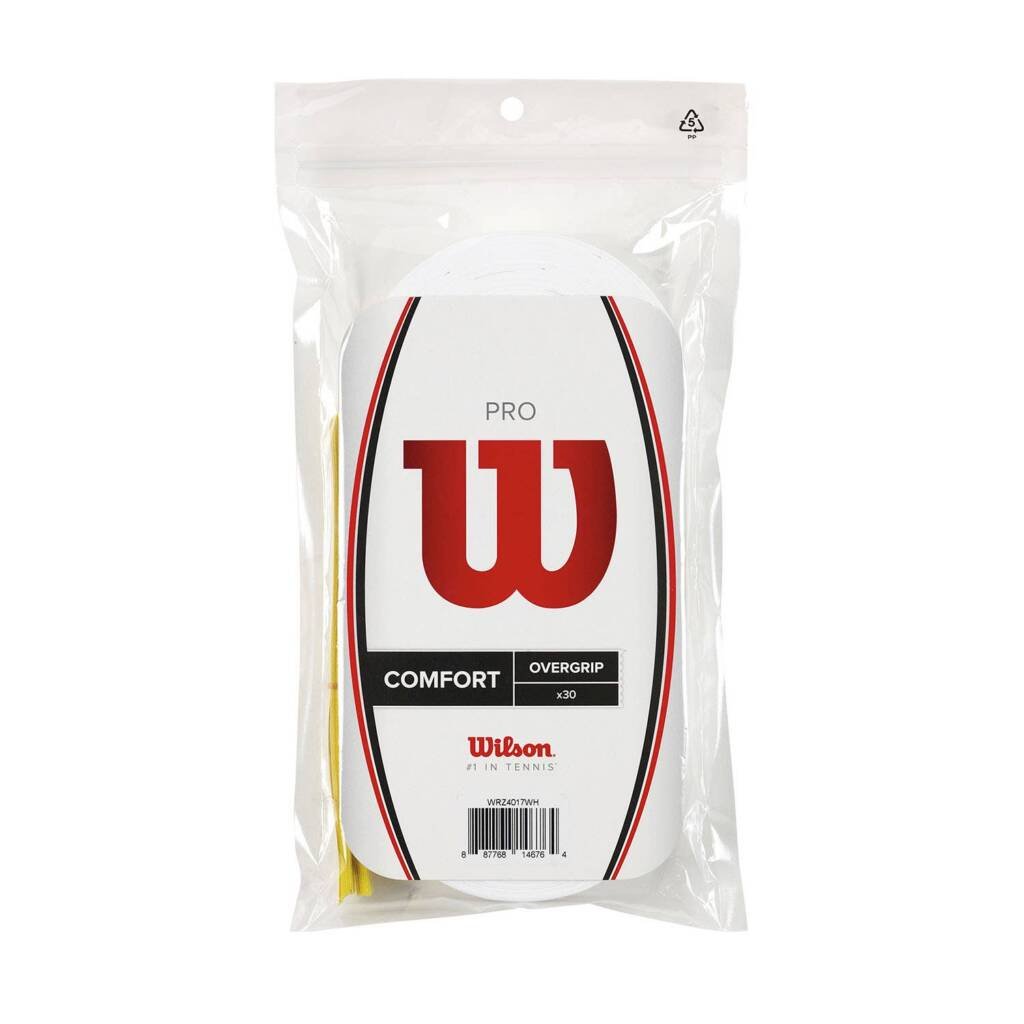 Wilson Padel Pro Overgrip Review (2026): Is the UK's Default Still the Best? 3 Wilson Pro Comfort Overgrip sold as a bulk 30-pack roll